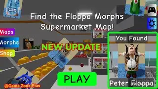How to get Peter Floppa in the Supermarket Map. FIND THE FLOPPA MORPHS 
