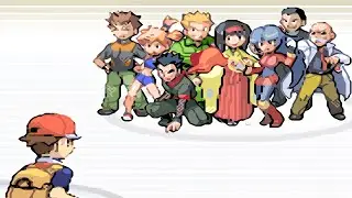 Pokemon Fire Red - Kanto Gym Leaders as RED (REMATCH) [1080p]