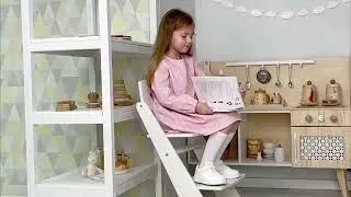 Растущий стул RUMBIK KIT белый