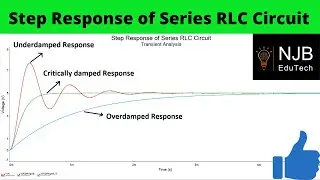 Step Response of Series RLC Circuit || Simulation Using Multisim (2020)
