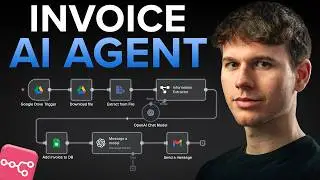 I Built An AI Agent That Processes Your Invoices Automatically (n8n tutorial)