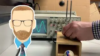 Measuring frequency using an oscilloscope