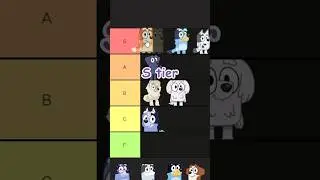 I MADE THE ULTIMATE BLUEY TIER LIST 😳