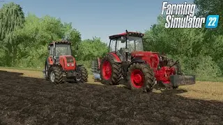 FS22. МТЗ-2022 на пахоте.
