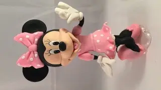 HOW TO MAKE Minnie Mouse Clubhouse CAKE TOPPER Video Tutorial by Dani Tutorials