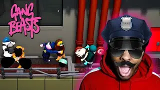 OFFICER JAMES IS HERE! (Gang Beasts)