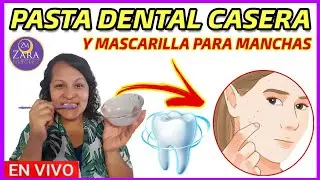 Pasta dental casera y mascarilla para manchas ❤ Zara Martínez