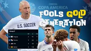 Fools Gold Generation! USMNT and Gregg Berhalter flop at Copa 2024 as a precursor to World Cup 2026