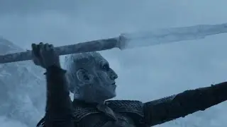Rei da Noite Mata Viserion(Dragão) - Got 7x06