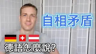 🇩🇪「自相矛盾」 德語怎麼說? 😀