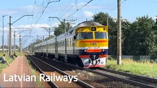 Latvian Railways 🇱🇻 | Trains in Rīga 2024