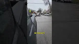 Stolen KIA Read Ends School Bus & Cam Driver 