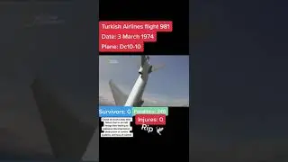 RIP To Evryboby In This Plane  #crash #turkish #turkishairlines🛫✈️