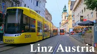 Linz Austria 🇦🇹 Visiting Linz in August 4K UHD