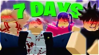 I spent 7 DAYS in Anime World Tower Defense