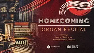 Homecoming Organ Recital: Stephen Tharp | September 17, 2024
