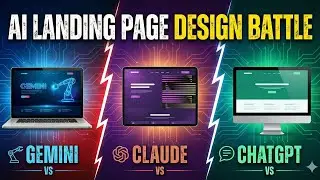 Can AI really replace a UI designer in 2026? | Gemini vs Claude vs ChatGPT