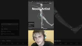Noob vs Pro artist: Rigging a character 