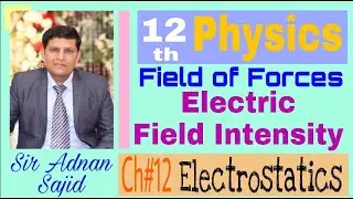Electric Field Intensity/Electric Field Strength/Field of Forces/F.Sc Physics/ Ch-12 Electrostatics