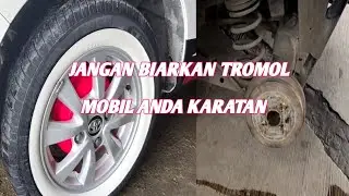 Cara Menghilangkan Karat Pada Tromol Mobil Avanza
