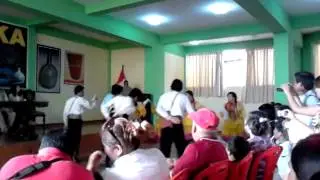 Marinera huaracina con fuga de chuscada "Escuela de Arqueología - UNASAM" Yautan