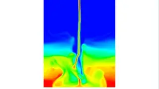 CFD Analysis Tutorial | Simulation of water entering a container.