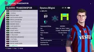 PES 2021 -  Classic Trabzonspor (TS)