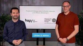 Projets d'échange entre la Suisse romande et la Suisse alémanique - HEP Vaud et PHTG