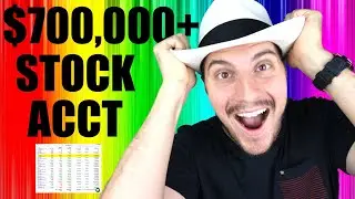 My $700,000 Stock Portfolio! Stocks To Buy Now?!