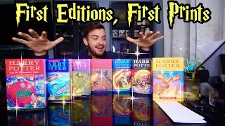 Unboxing The Complete Set Of FIRST EDITION Harry Potter Books!