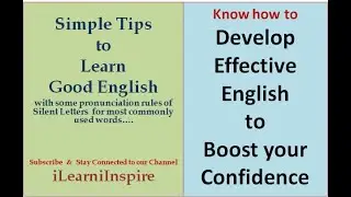 Tips to Learn Effective English