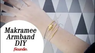 Makramee-Armband: DIY-Anleitung
