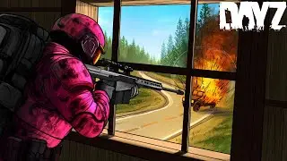Building a SNIPER TOWER on The MOST MODDED SERVER in DayZ