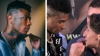 Fans Runs Up To Hit Blueface and Regrets it 😱