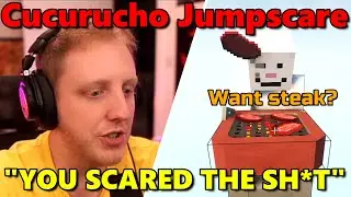 Cucurucho Jumpscares Philza & Badboyhalo for 3 mins
