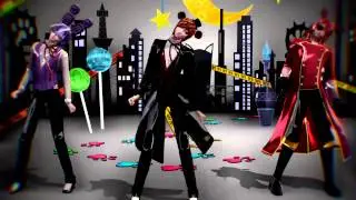 [MMD x FNAF] Foxy, Freddy and Bonnie - Disturbia