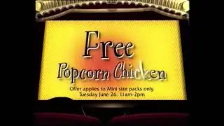 KFC Popcorn Chicken TV Commercial (2001)