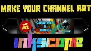 Make your own YouTube Channel Art in Inkscape