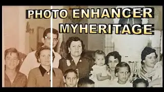 Tips de Genealogia   Photo Enhancer  de MyHeritage