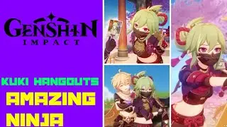 (Genshin Impact) Kuki Shinobu Hangout Event All Endings