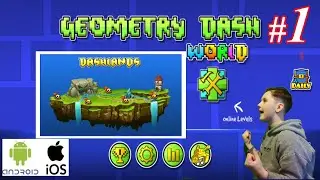 Geometry dash world : First attempt | Dashlands | All levels