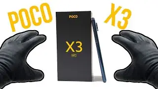 Xiaomi Poco X3 NFC Unboxing + Gameplay - ASMR