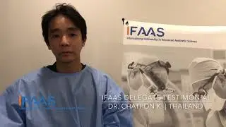 IFAAS Delegate Testimonial - DR. CHATPON K. | THAILAND