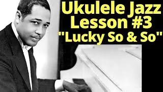 UKULELE JAZZ LESSON: 
