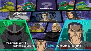 Teenage Mutant Ninja Turtles All Characters [PS2]