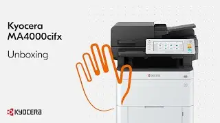 Kyocera MA4000cifx Unboxing