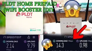 PLDT HOME PREPAID WIFI ANTENNA BOOSTER (DIY)