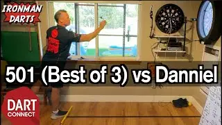 501 (Best of 3) vs Danniel on Ironman Darts