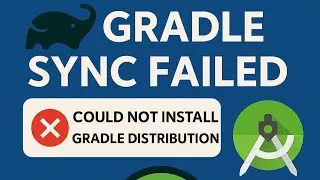 Gradle sync failed Could not install Gradle distribution