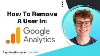 How to remove a user from Google Analytics in 1 minute